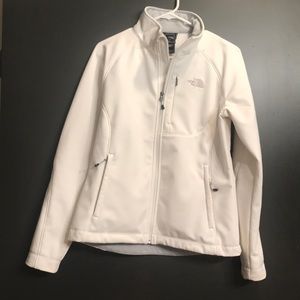 North Face Apex Bionic Jacket (white, women’s M)